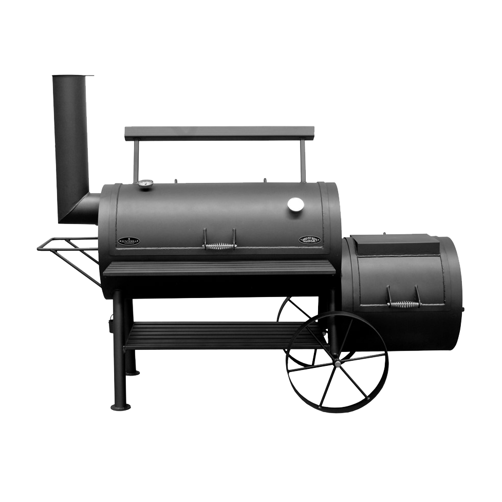 Master Cook Vertical 16 Steel Charcoal Smoker, Black