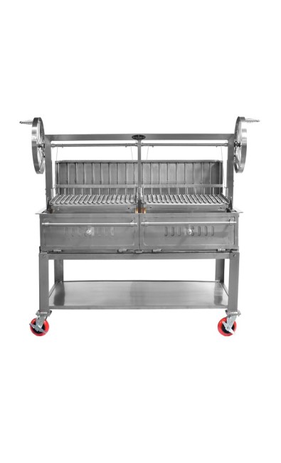 Pack Brasero barbecue corten steel - plate ground steel Jupiter